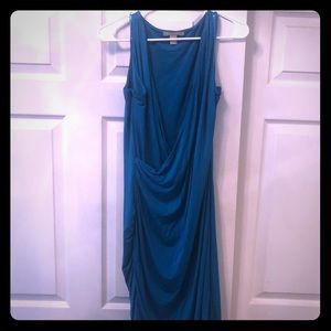 Banana Republic faux wrap Jersey dress L